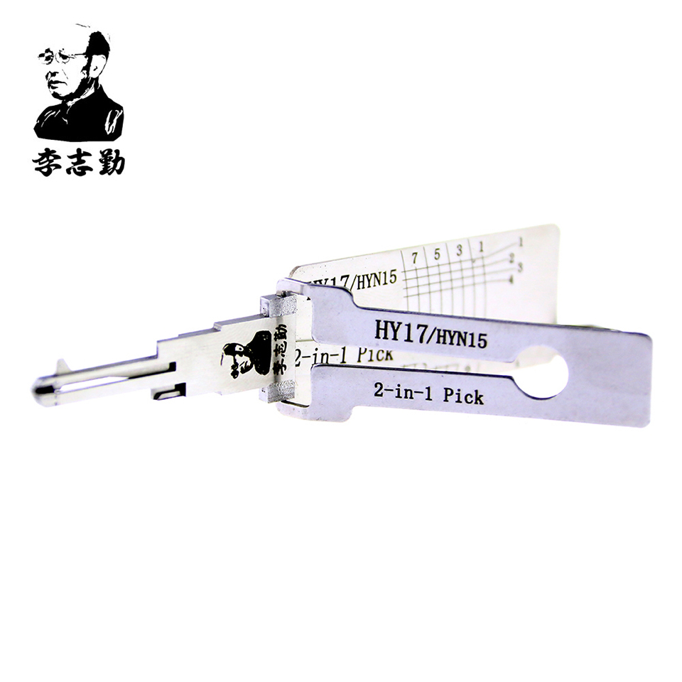 

Mr. Li's Original Lishi HY17/HYN15 2in1 Decoder and Pick - Best Automotive Locks Unlock Tools on the Market