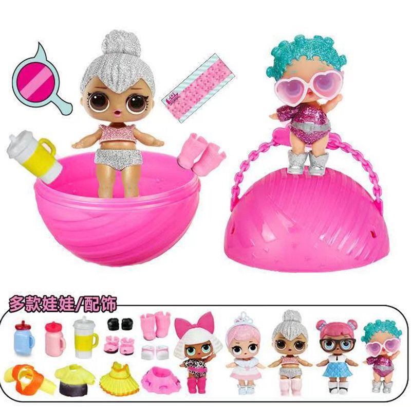 

Doll Layer Surprise Doll Styles Toys Three Single Membrane LoL PVC Egg 7cm 8 Kawaii Children Toys Titck