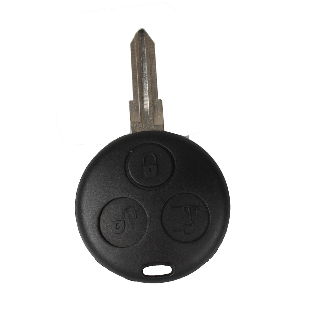 3Buttons Car Replacement Keyless Entry Remote Key Shell Case Fob Fortwo Forfour City COUPE CABRIO-image-415063672