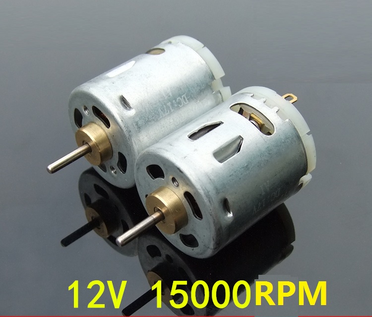 

4PCS RS-365S 12-24VDC 14700-28000RPM DC Motor with First-class Quality and Long Life
