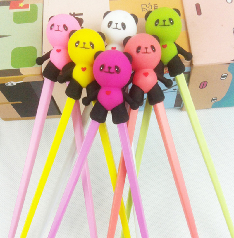 

Cartoon Panda Learning Training Chopsticks For Kids Children Cute Safe Chinese Chopsticks Learner Gifts