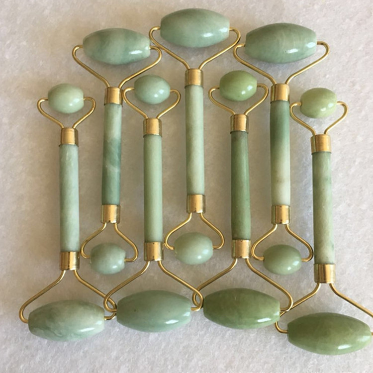 

Portable Pratical Jade Facial Massage Roller Anti Wrinkle Healthy Face Body Head Foot Nature Beauty Tools