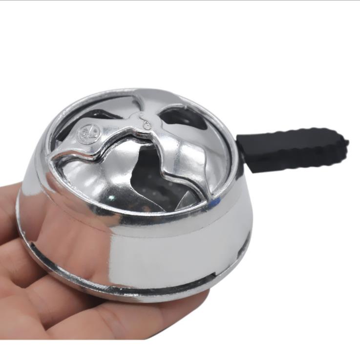 

2018 Hookah carbon stoves accessories stoves logo hookah accessories silver