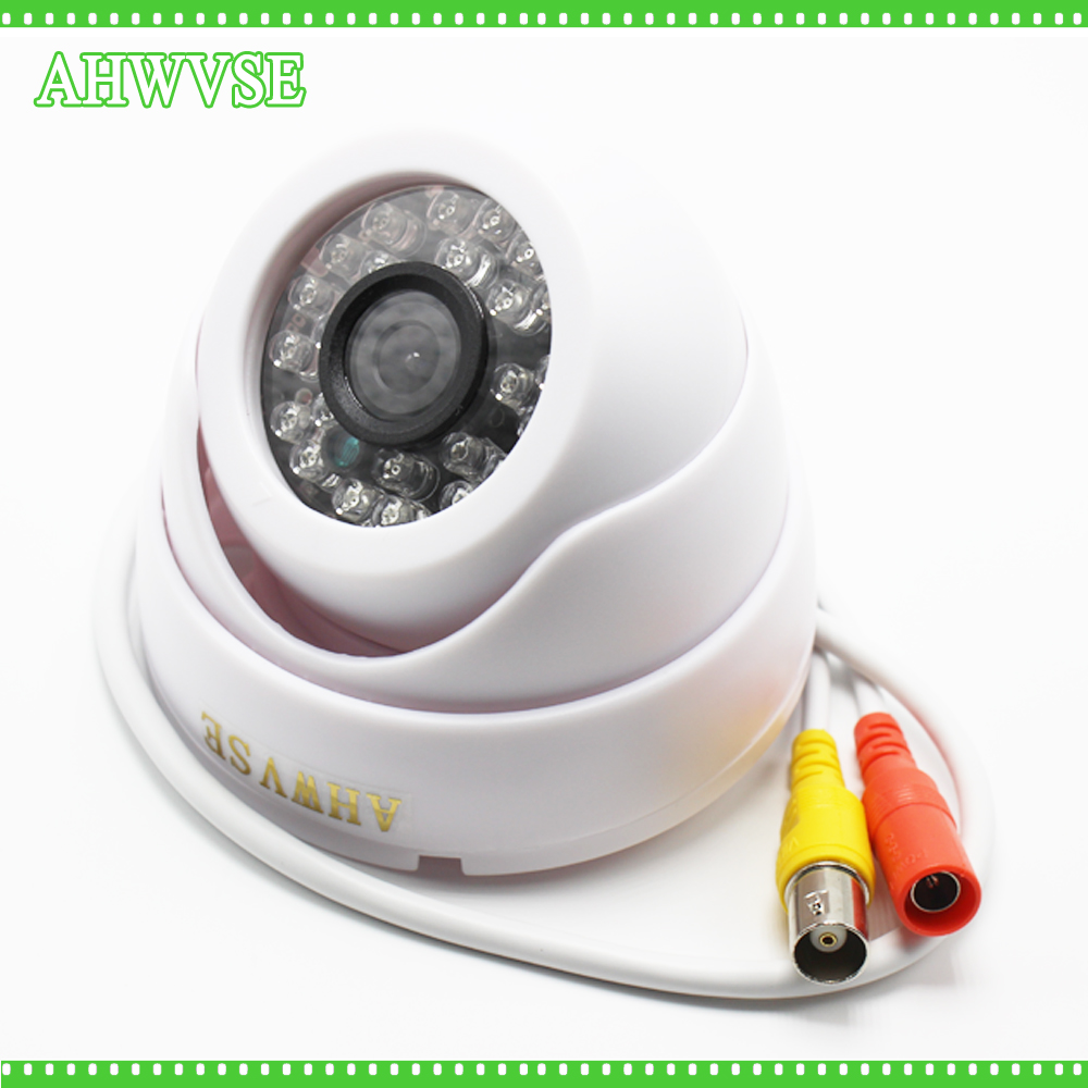1200TVL caméra de vidéosurveillance couleur de sécurité CMOS filtre IR Vision nocturne jour nuit caméra intérieure dôme IRCUT Surveillance vidéo