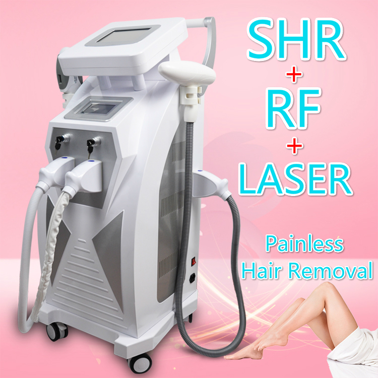 

5 in 1 Multifunction Strong Energy OPT HR IPL Laser Hair Removal ND YAG Laser Tattoo Removal Beauty Machine IPL&RF & ND YAG&Elight