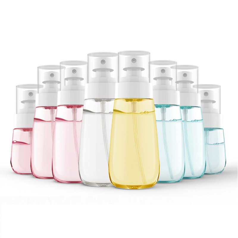 

30ml 60ml 80ml 100ml Plastic Spray Bottle Mist Sprayer UPG Cosmetic Refillable Bottle Lotion Shampoo Pump bottles for Travel