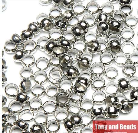 

Free Shipping 3000Pcs / Lot 2mm Dia Pick 4 Colors Jewelry Findings Smooth Ball Crimps Beads