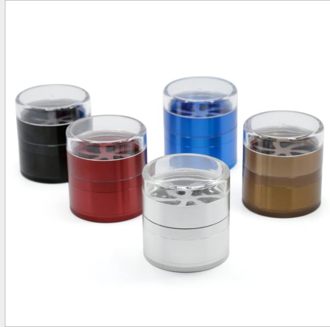 

Five Layers of Aluminum Alloy Transparent Cover Grinder