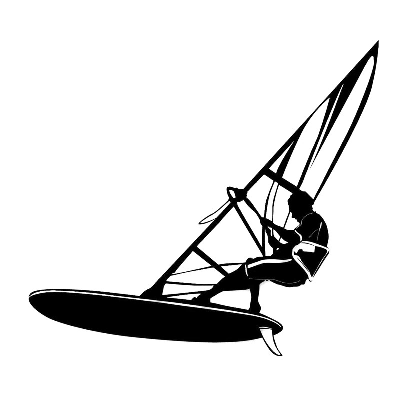 

Windsurfing sea spotrs styling car sticker laptop sticker wall decal CA-387