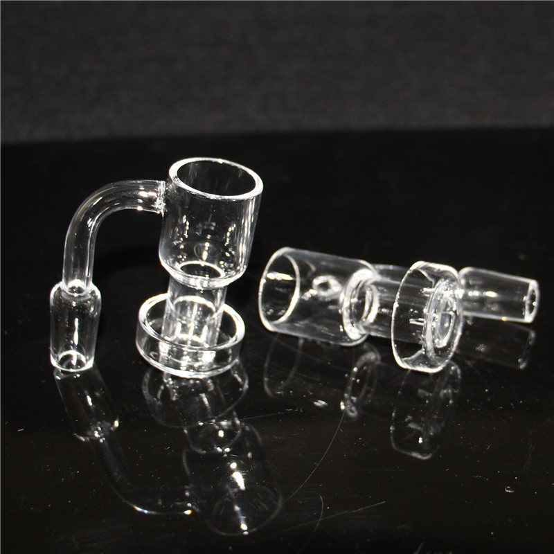

Smoking Terp Slurper Banger Domeless Quartz Nails Polished Joint Dab Rigs convenien to use glass bongs