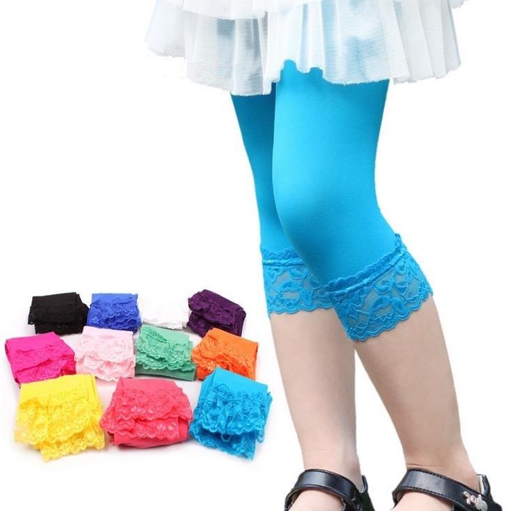 

Velvet Lace Tights Thin Toddler Summer Leggings Socks Kids Candy Color Legging socks Girls Cute Dress Socks, As picture