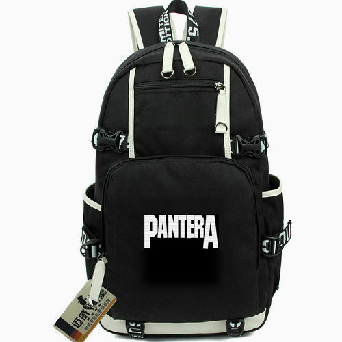 

Pantera rucksack Alternative metal daypack Thrash rock band schoolbag Music knapsack Computer backpack Sport school bag Out door day pack