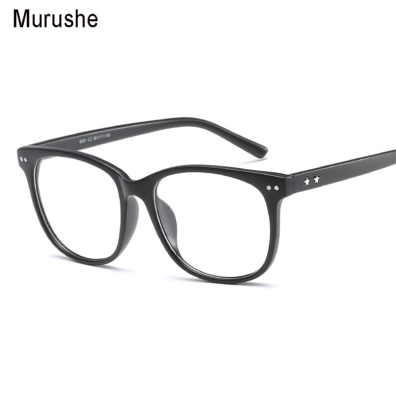 

Murushe Retro Round Eyewear Clear Glasses Spectacles Optical Eye Glasses Frames Transparent Eyeglasses Frame Fake 2018