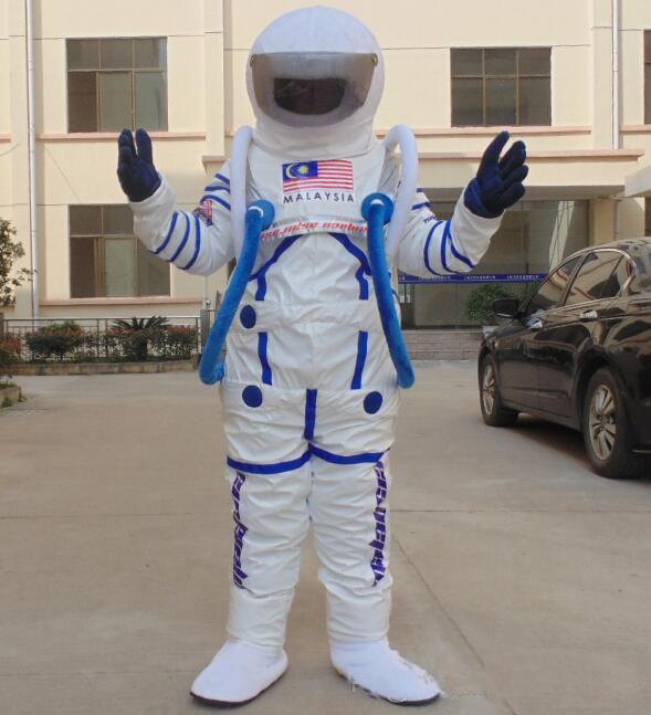

2018 High quality adult astronaut cosmonaut spaceman mascot costume suit for adults to wear for sale, As picture