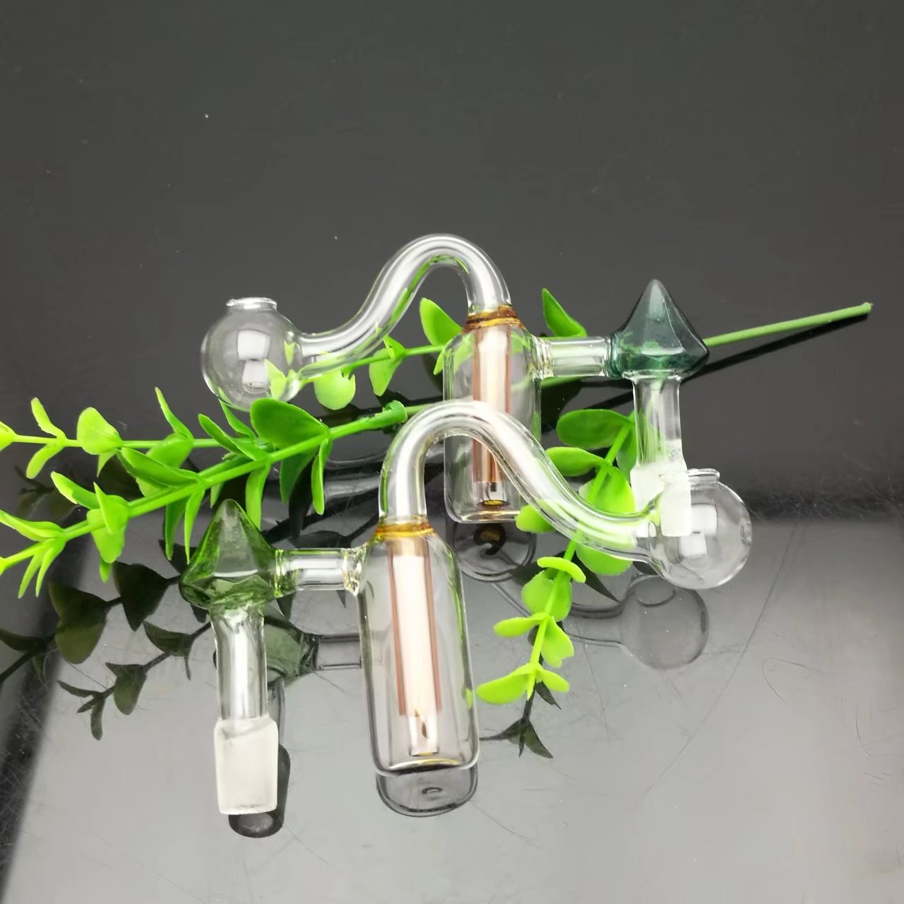 

Color diamond filtration S burning pot Pipes Smoking Glass Bongs Glass Bubblers For Smoking Pipe Mix Colors