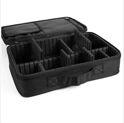 

Makeup Brush Bag Case Make Up Organizer Toiletry Bag Storage Cosmetic Bag Large Nail Art Tool Boxes With Portable Bolso