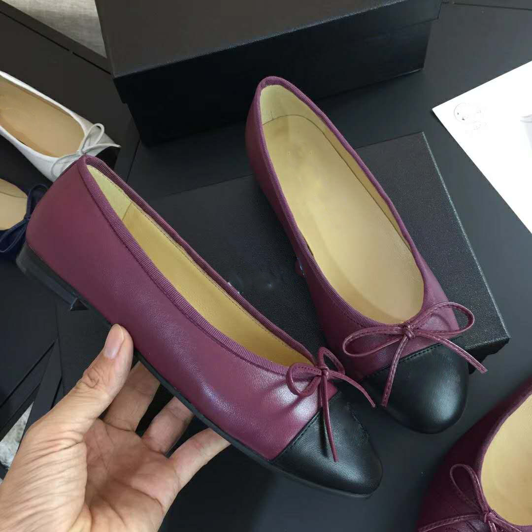 

wholesale luxury Ballet shoes Luxury Designer ballet shoes, ballet flat bottomed shoes,size 35-41, Beige white