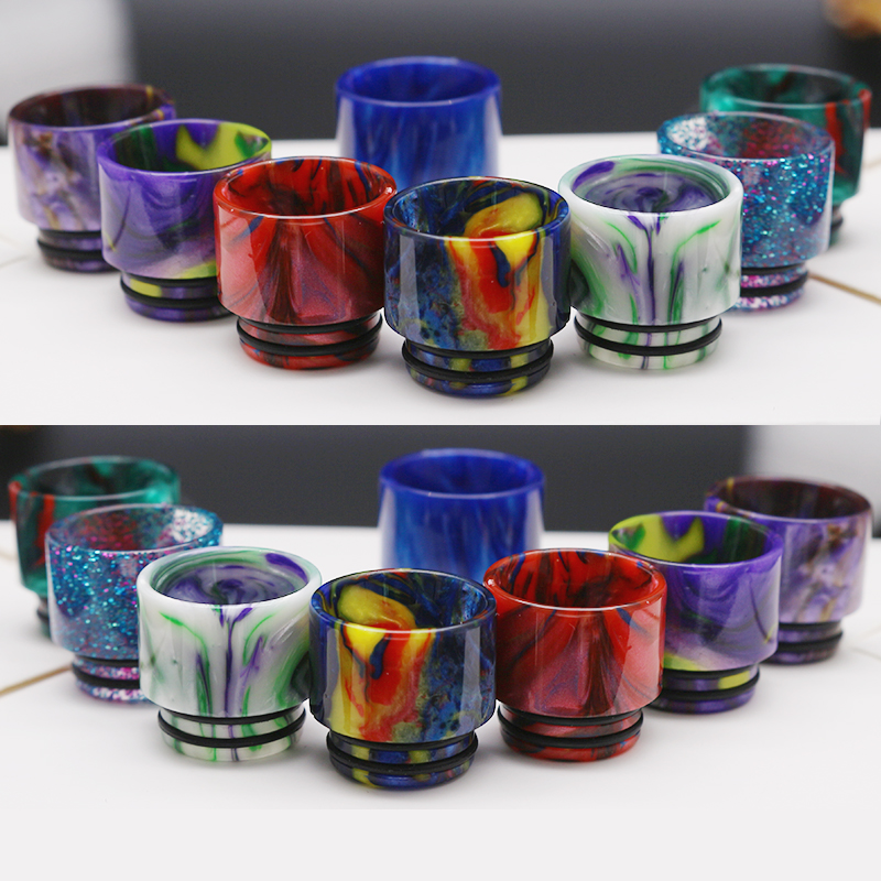 

TFV12 prince TFV8 810 Drip Tip Epoxy Resin Drip Tips for smok TFV8 big baby and 510 Mouthpiece for cleito all