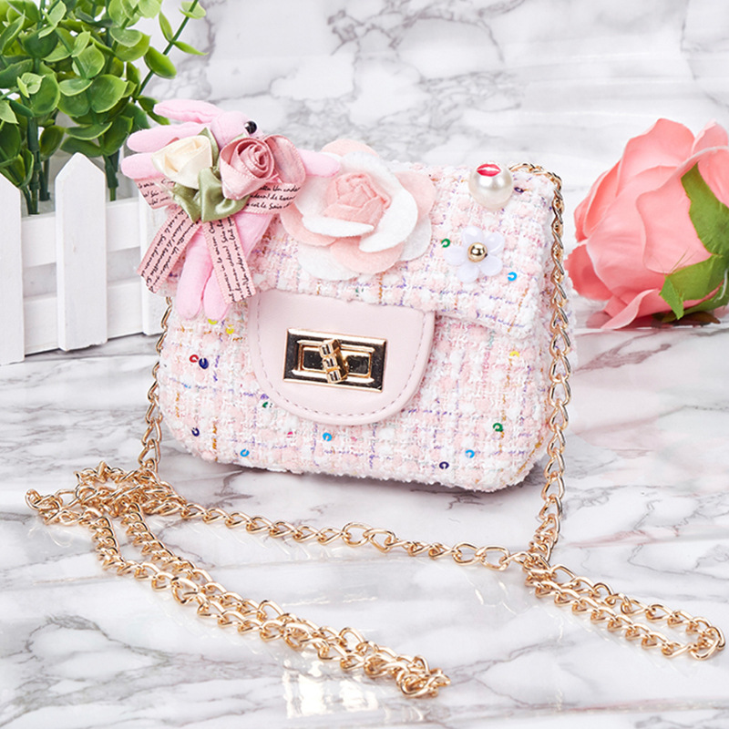 

Kids Handbags Fashion Girls Mini Princess Purses Children Cute Applique Decoration Design Shoulder Bags Christmas New Year Gifts, As show
