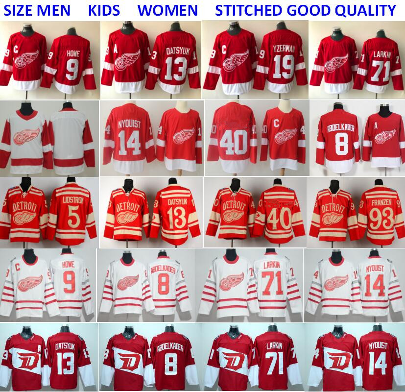 red wings jerseys for sale