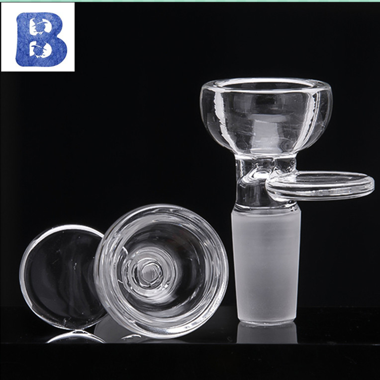 

Glass Bowl Dia 27MM Clear 10mm 14mm 18mm male Herb Holder Glass Slide Smoke Accessory For Glass Bong