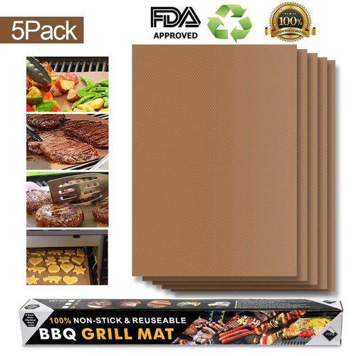 

Non-Stick BBQ Tools Grill Mat Thick Durable Gas Grills barbecue mats Reusable No Stick baking Grill-Mats Sheet Picnic Cooking Tool