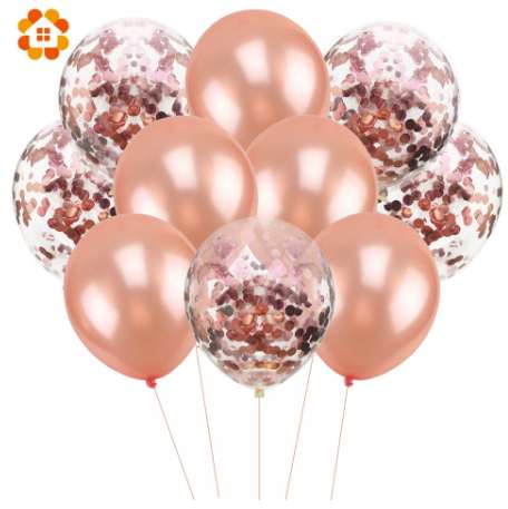 

10PCS/Lot 12inch Confetti Air Balloons Happy Birthday Party Balloons Helium Balloon Decorations Wedding Ballons Party Supplies