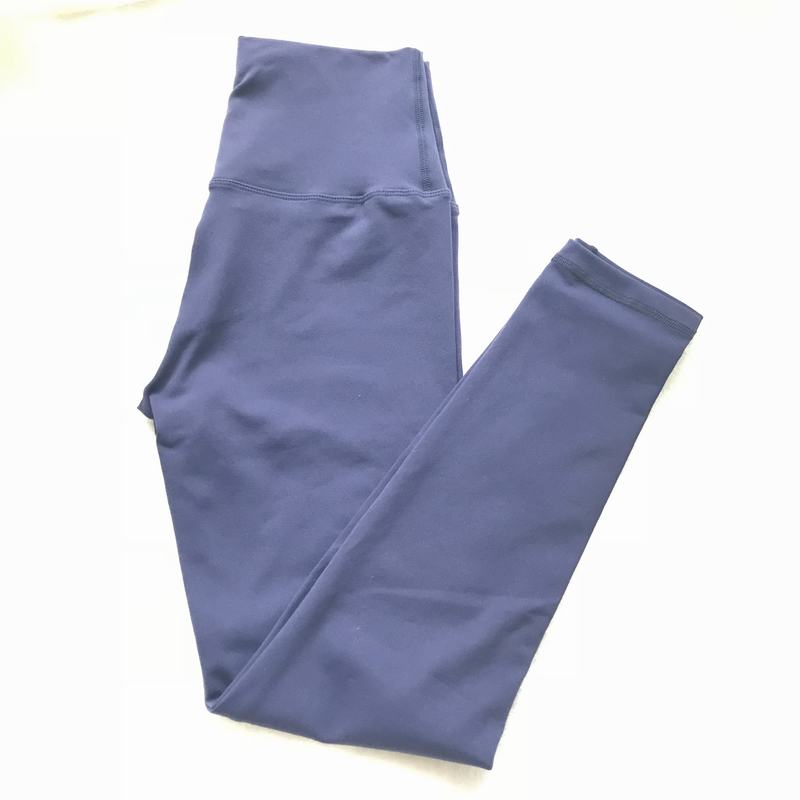 

Wholesale Thicken Women Sexy Tight Yoga Sport Gym Leggings High Waist 7/8 Pants Gear Running Pants Leggings Skinny dropshipping ok, High waist navy