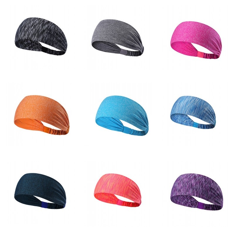 

Hot Sale Women Knotted Turban Head Warp Hair Band Wide Elastic Headband Casual Female Soft Headpiece Female, Multi