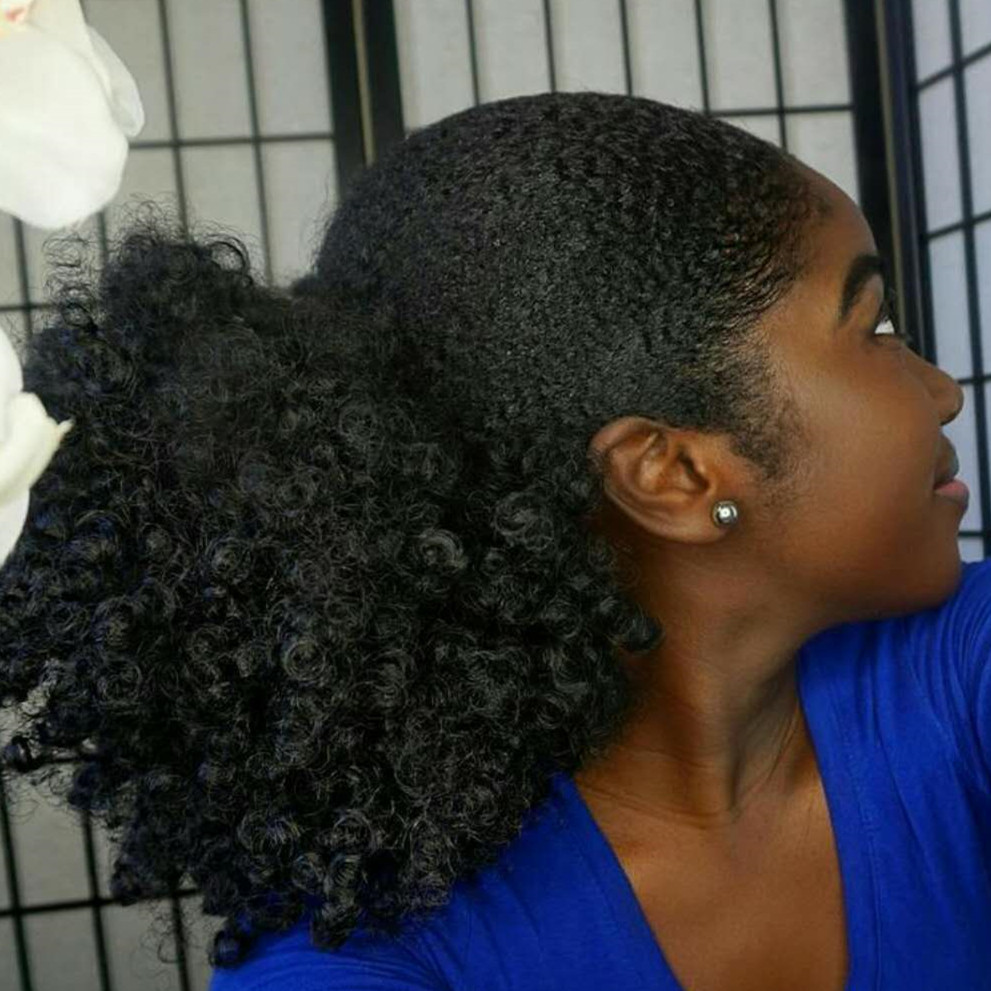 

JUMBO KINKY CURLY AFRO PUFF Magic Afro Ponytail Medium size kinky afro curly drawstring ponytail free shipping 120g human hair bang