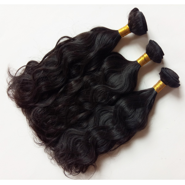 

Factory Supply 100%human Hair weft 8-26inch Natural Wave 3bundles Indian remy Hair Extensions Dyeable no shedding,no tangle,no split,soft