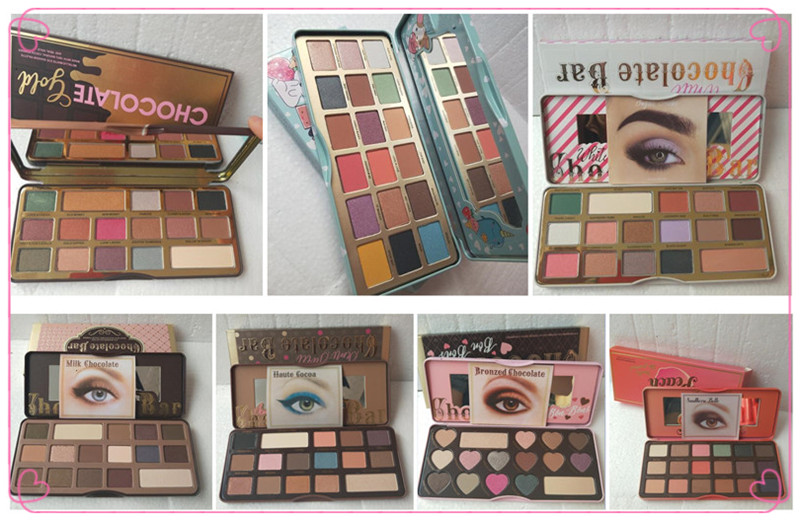 

in stock! Sweet Peach Makeup Eye Shadow Chocolate Bar Semi-sweet bonbons gold/ white 16 Colors Professional Eyeshadow Palette DHL FREE, Multi