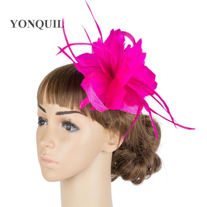 

Free shipping 11color fascinator hair accessories,nice sinamay hats,bridal hair accessories,cocktail hats,party headwear 6 pieces/lot,MYQ68