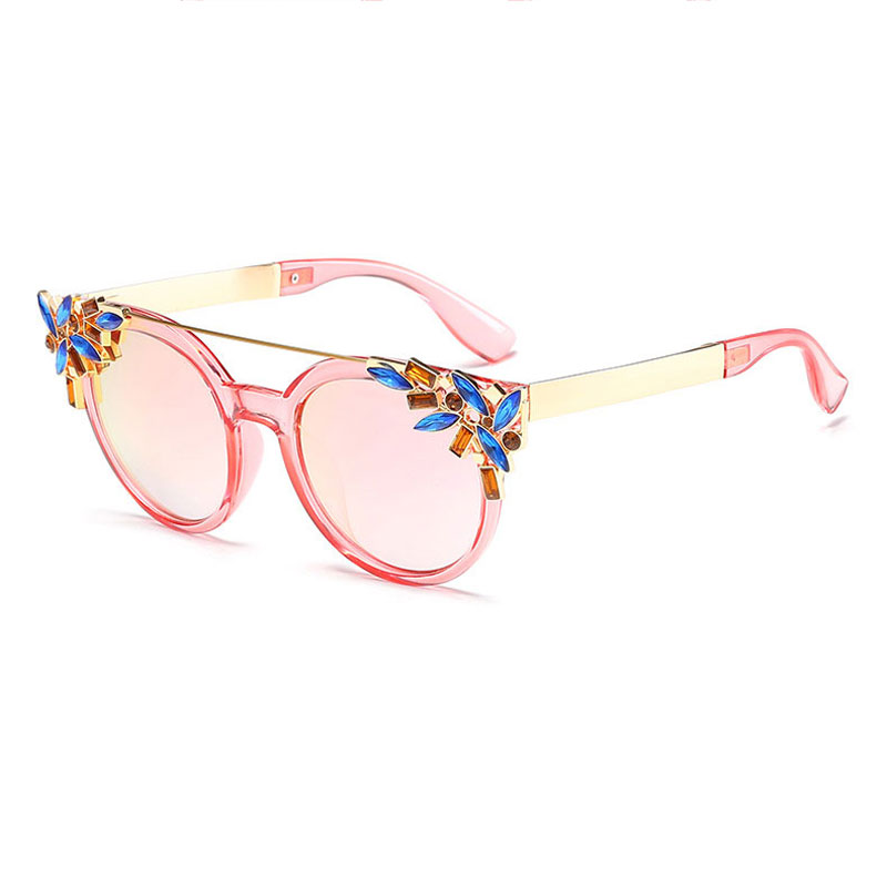 

2019 Luxury Diamond Cat Eye Shades Sunglasses Women Unique Brand Designer Sun glasses Fashion Style Sunglasses UV400 Gafas