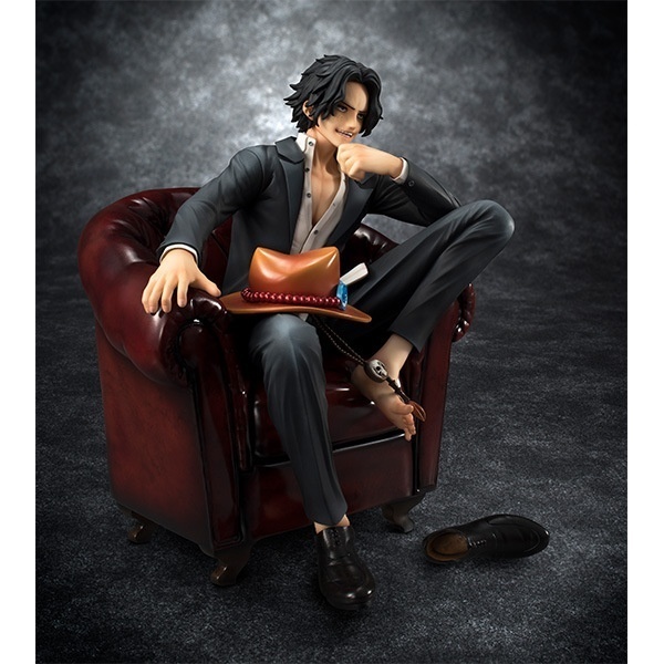 

ONE PIECE PortgasÂ·DÂ· Ace Suit Ace Animation Figure 17CM