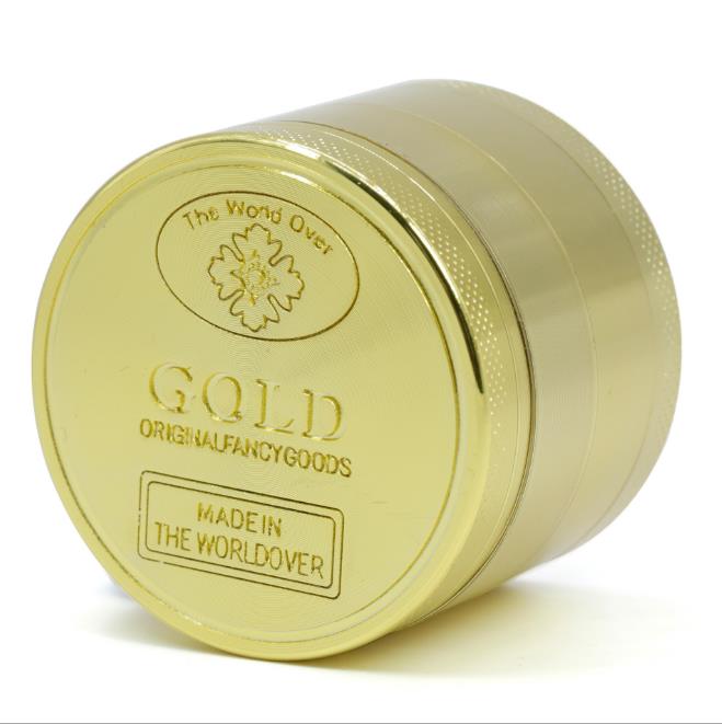

New 3 Layers of Zinc Alloy Diameter 50MM Blonde Smog Grinder