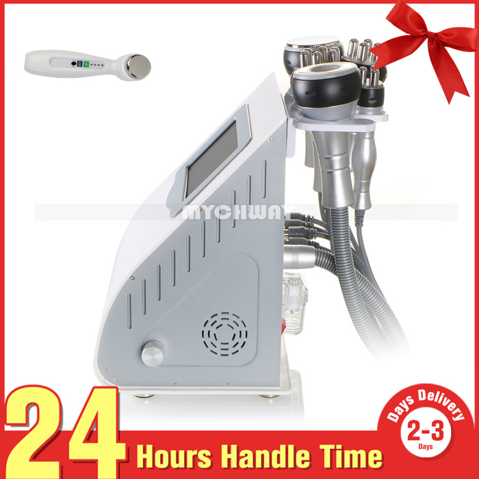 5 In 1 Radio Frequency 40K Cavitation Slimming Machine Sextupole 3 polar Vacuum Slimming Machine+Gift MIni Ultrasound Tighten Device