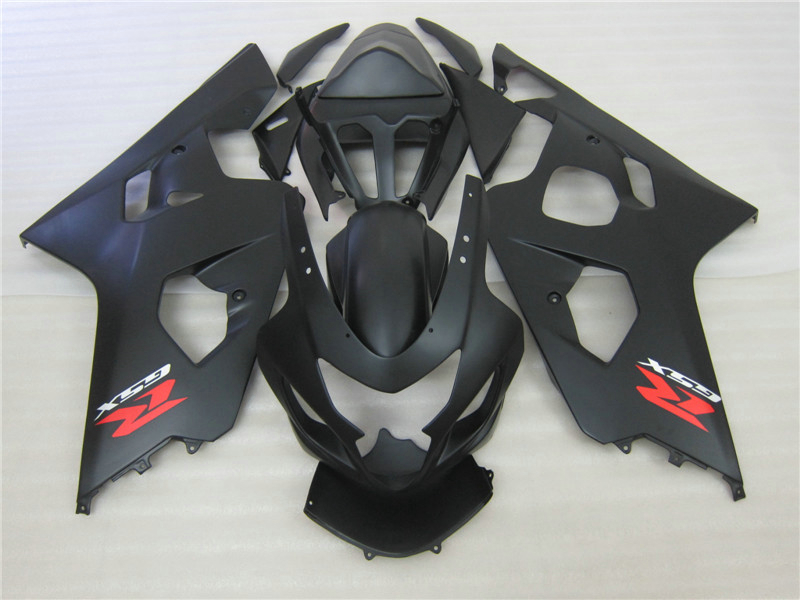 

High grade faring kit for SUZUKI GSXR600 GSXR750 04 05 K4 aftermarket GSX-R600/750 2004 2005 black fairings set RT99, Same as the picture shows
