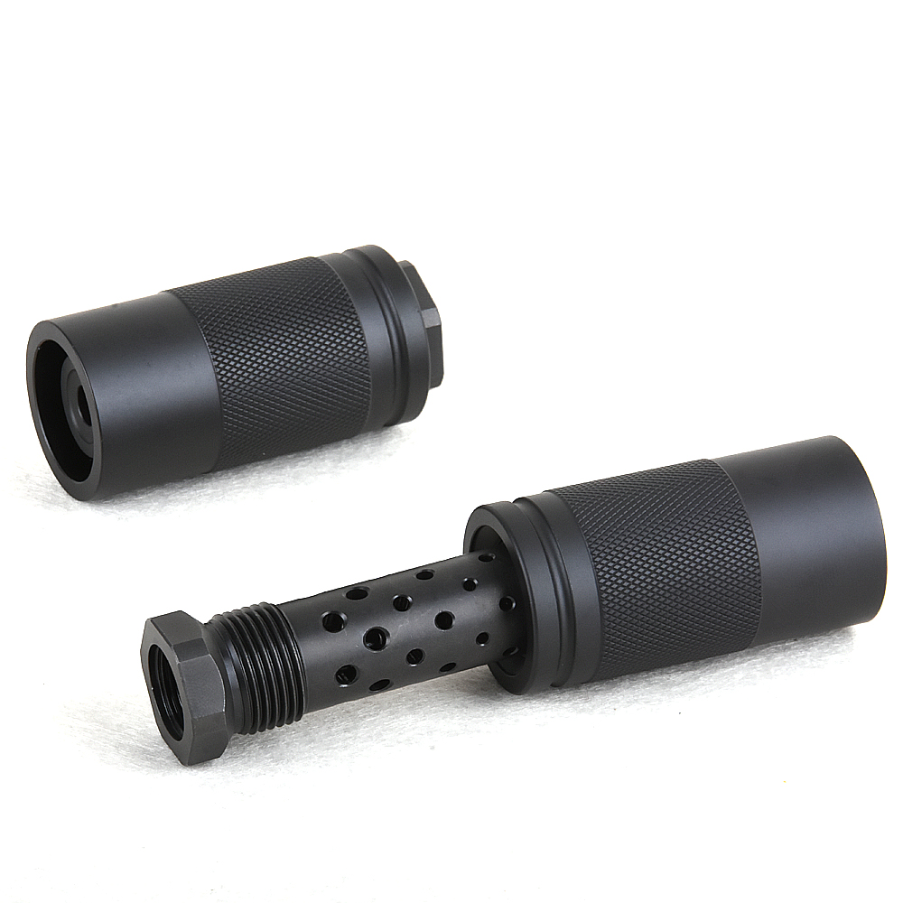 

High Quality CNC Machine 1/2x28 for .223 5.56 Device Tactical QPQ Finish, Black