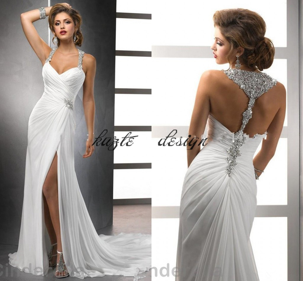 satin long dress with chiffon floral bodice