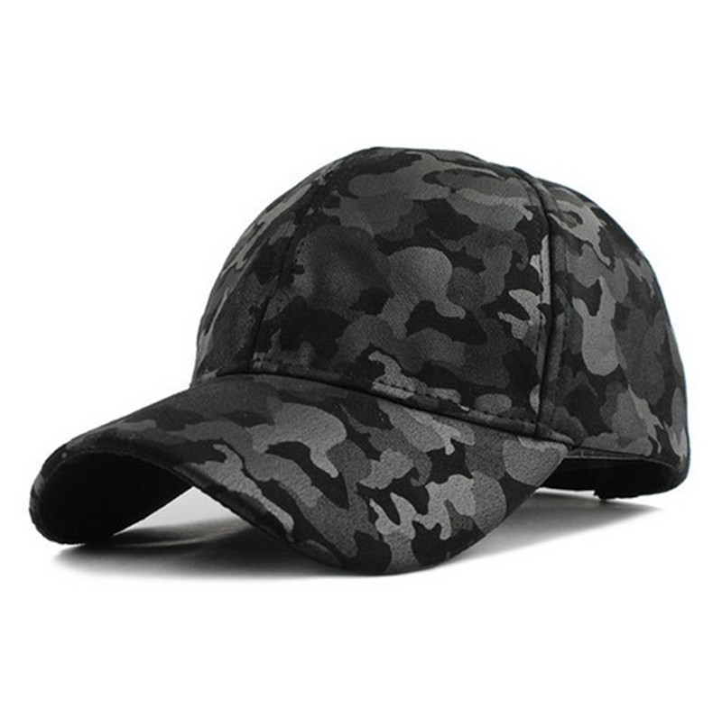 

American and European new baseball cap outdoor sports men's camouflage fur PU fan cap can choose the desgin, Red