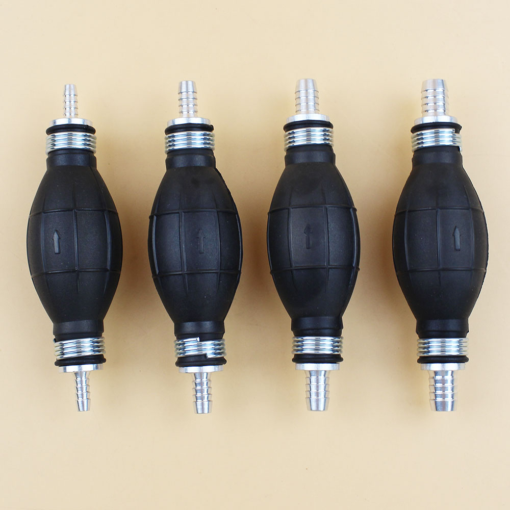 

6/8/10/12MM Rubber & Aluminum Fuel Pump Line Hand Primer Bulb Gas Petrol Fuel Hand Pump For Car Boat Marine Outboard