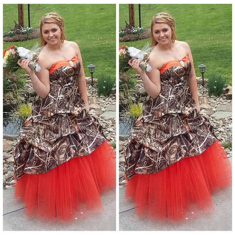 

Plus Size Bulrush Reed Camo A-Line Wedding Dresses Satin Drped Bridal Gowns Lace UP Back Country Wedding Wear Custom, Silver