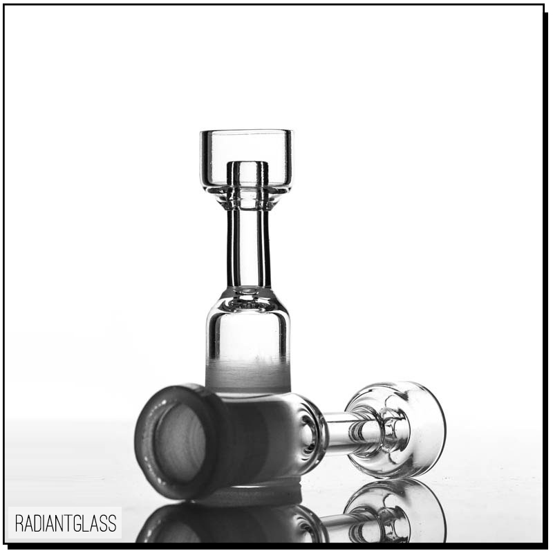 

Other Smoking Accessories Domeless quartz nail banger 10mm bubbler use for any water pipes or bubblers
