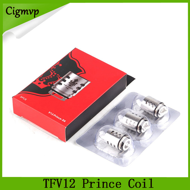 

TFV12 Prince Cloud Beast Coil Head Replacement Mesh Strip V12 Q4 X6 T10 M4 Coils Massive Vapor Vape Core Tank Free DHL 0266173-1