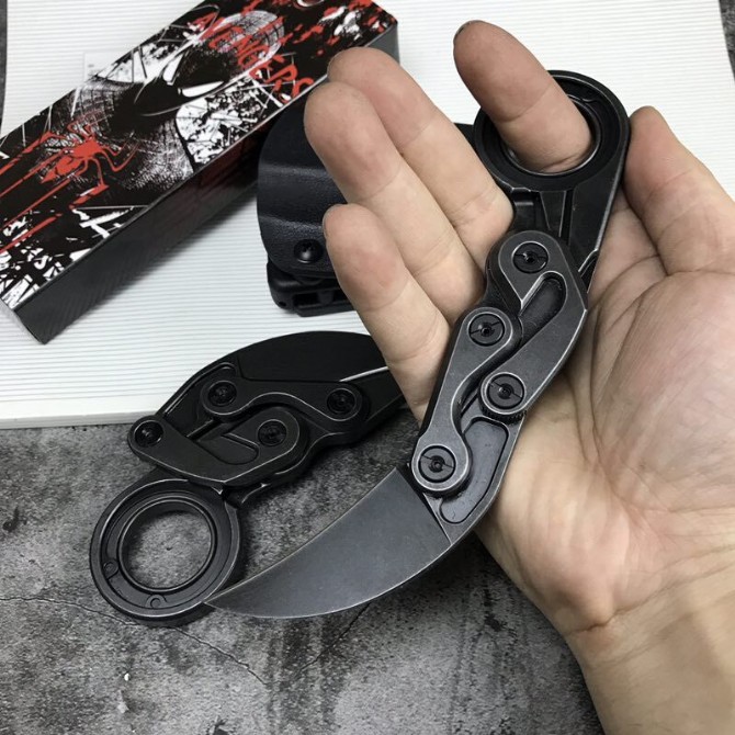 

karambit push M390 powder steel pocket knife outdoor survival man's gift free shipping