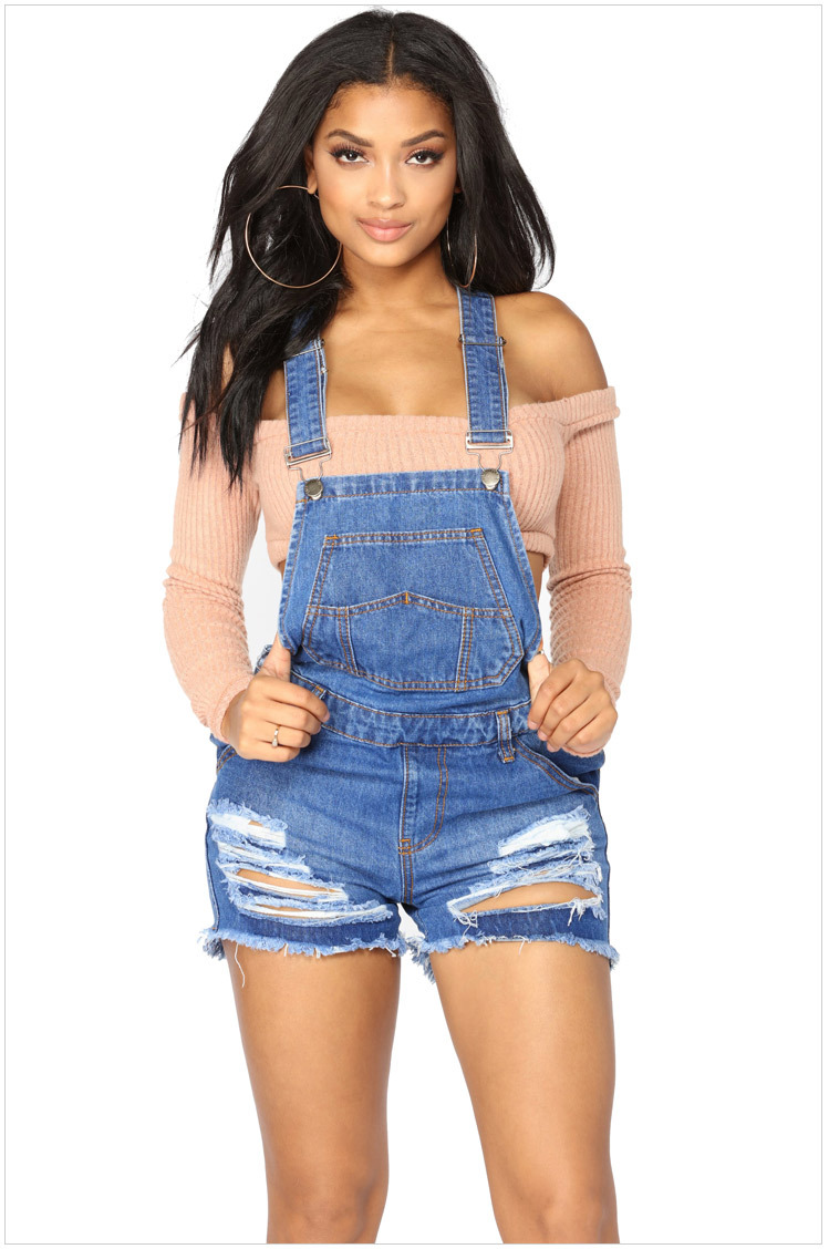 womens denim one piece jumpsuit