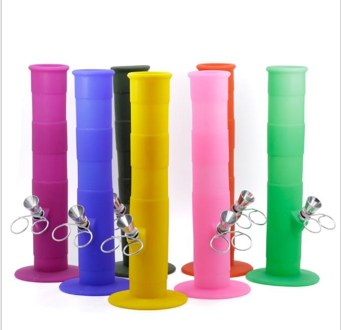 

The New Pipe Folding Soft Water for Fire Pot of Environmental Protection Silicone Color Smoking Set