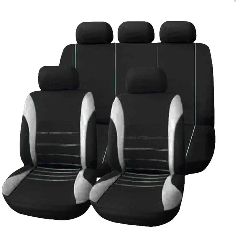 protectores frente Easy Fit cubiertas de asiento de coche Chaleco Negro