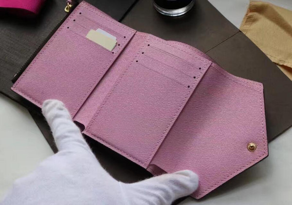 

Women real leather coin purse short wallet Card holder man classic zipper pocket Wallets, Orange